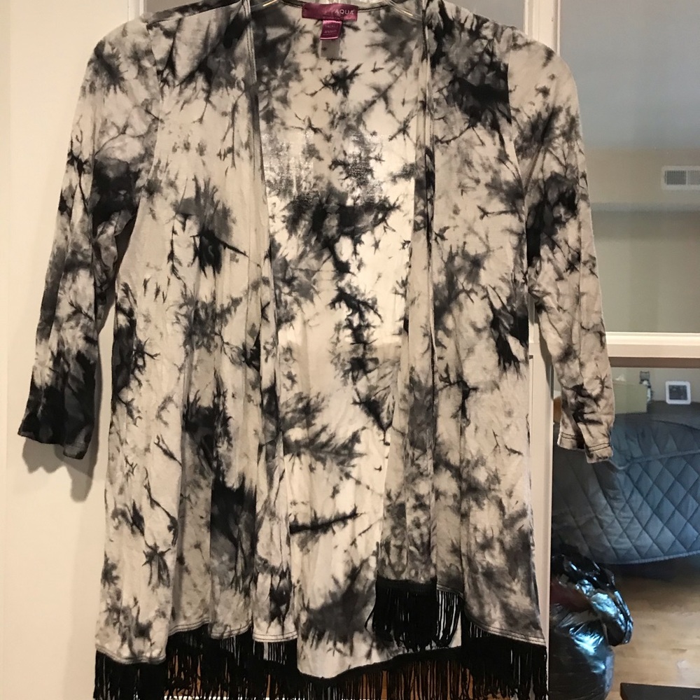 Aqua blouse